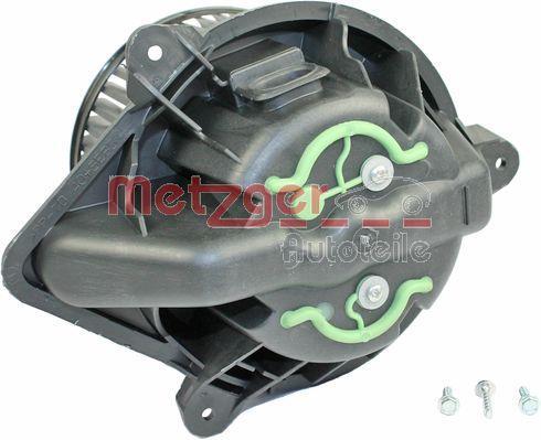 Pulseur d'air habitacle (Ventilateur habitacle) METZGER 0917266